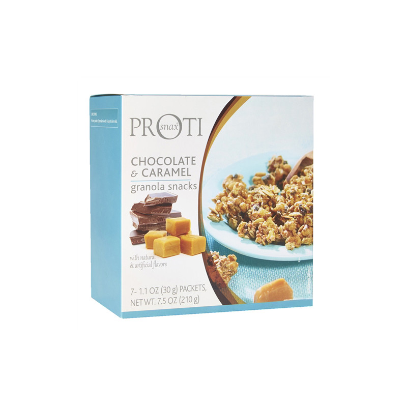 Dietisnack Chocolate Caramel Muesli - High Protein Vegan Breakfast x7