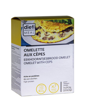 High-Protein Omelette Mix with Ceps