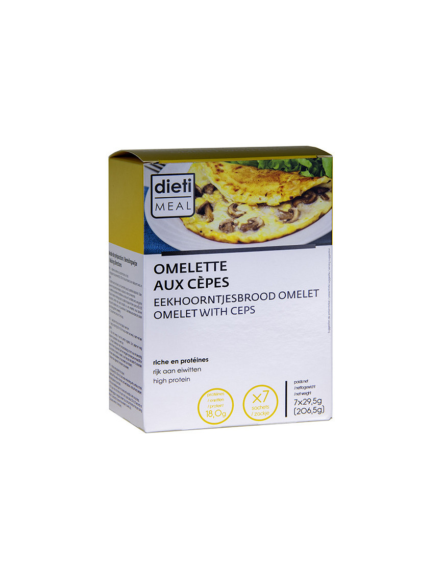 High-Protein Omelette Mix with Ceps