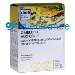 High-Protein Omelette Mix with Ceps