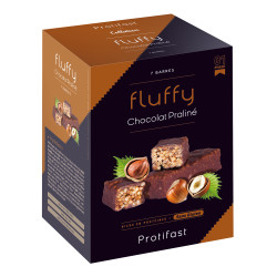 Fluffy Chocolate Praline Crisps Protein Bar