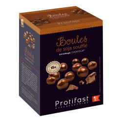  Chocolate Coated Soy Protein Puffs 