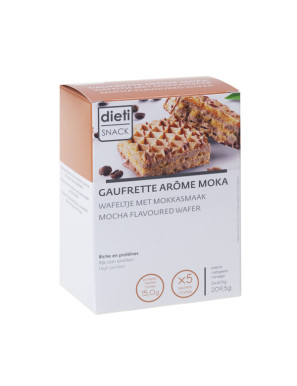 Mocha Flavoured Protein Wafer Squares