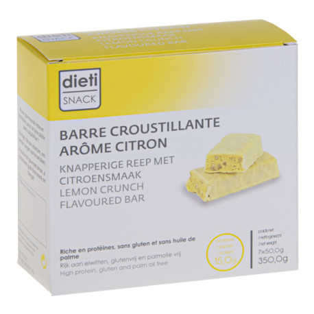 Dietisnack Lemon Crunch Protein Bar